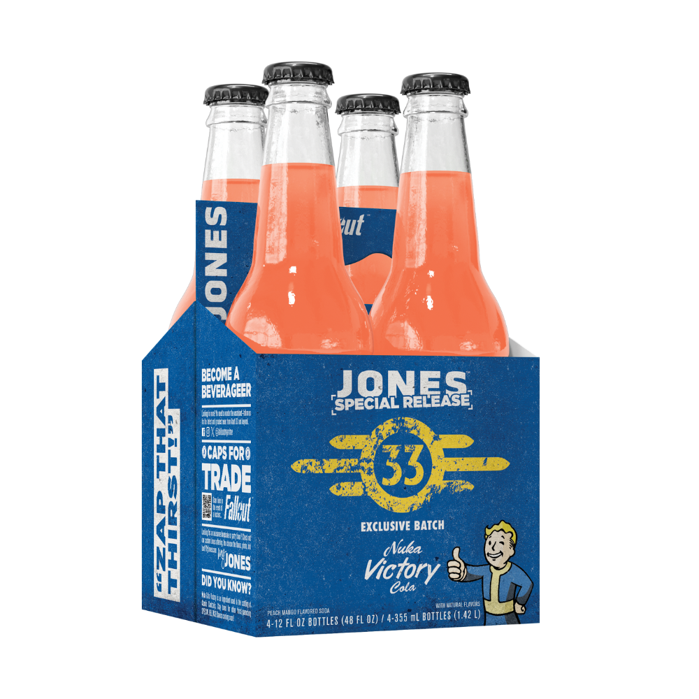 *NEW* JONES SPECIAL RELEASE NukaCola Victory 4pack Jones Soda Co.