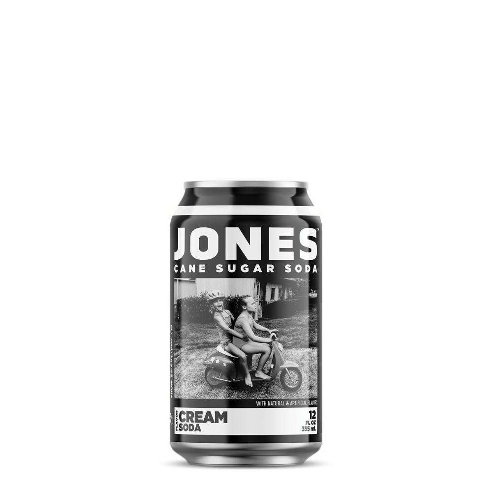 JONES Cream Soda Cans Jones Soda Co.