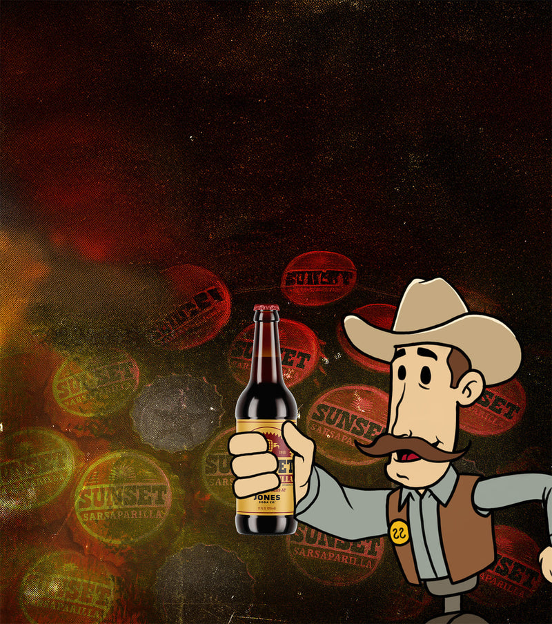 Jones Soda Fallout background mobile