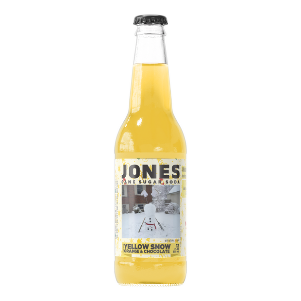 *NEW* JONES Yellow Snow Soda 12-pack - Online Only
