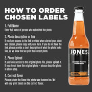 JONES Soda Chosen Label 12-packs