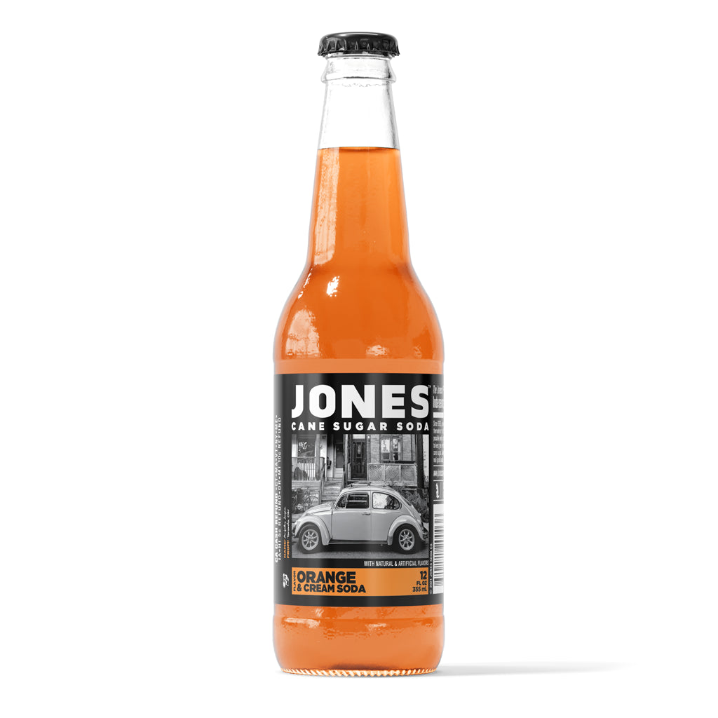 Jones Orange & Cream Soda Jones Soda Co.