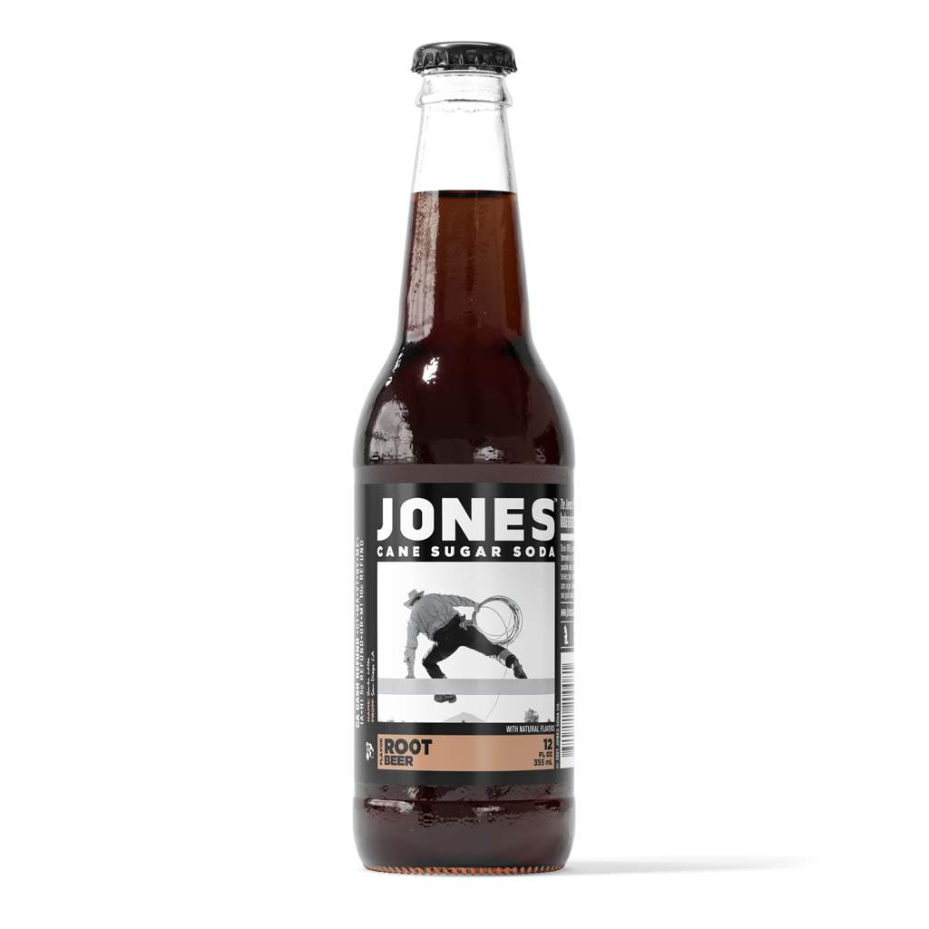 Jones Soda Co. Cream Soda – Cane Sugar Sweetened – 12 Fl Oz Bottles (Pack Of 12)