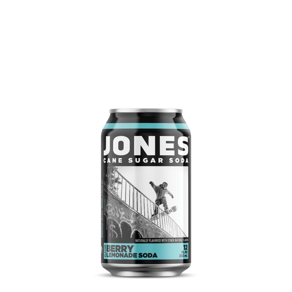 JONES Berry Lemonade Cans